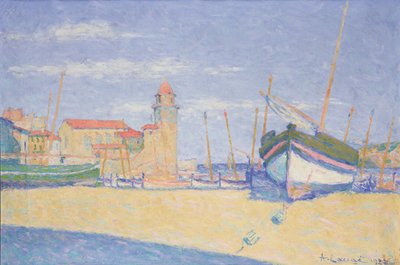 View of Collioure, 1927 by Achille Lauge